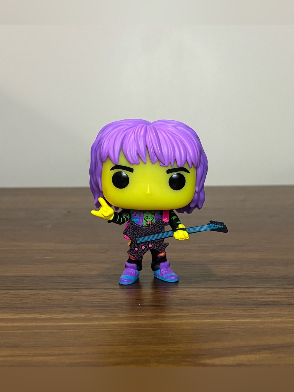 Eddie Funko Pop! Stranger Things #1250 Target Con 2024 Exclusive Blacklight